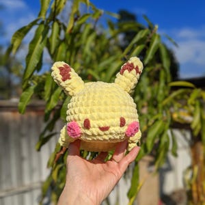 Pikachu Crochet Plushie Handmade