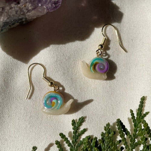 Groovy Baby pink Flower Mod 60s Polymer Clay Earrings Etsy Canada