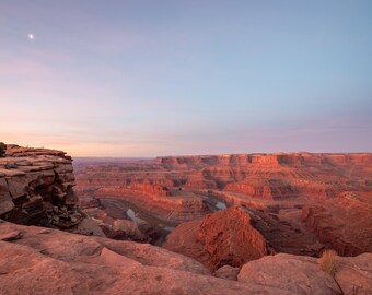 Dead Horse Point Sunrise - Utah Landscape Photography Print - Photo, Artwork, Decor, Wall Art