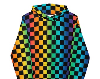 Hoodie checkerboard Clearance