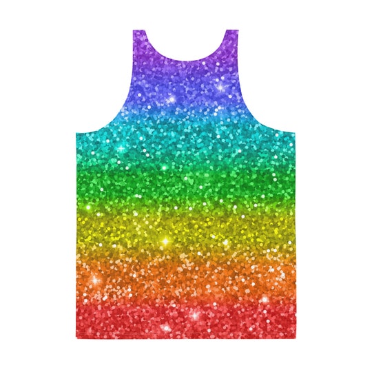 Disover Rainbow 3D Tank Top