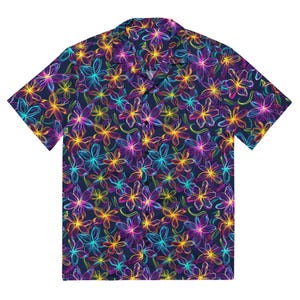 Button Shirt - Electric Garden