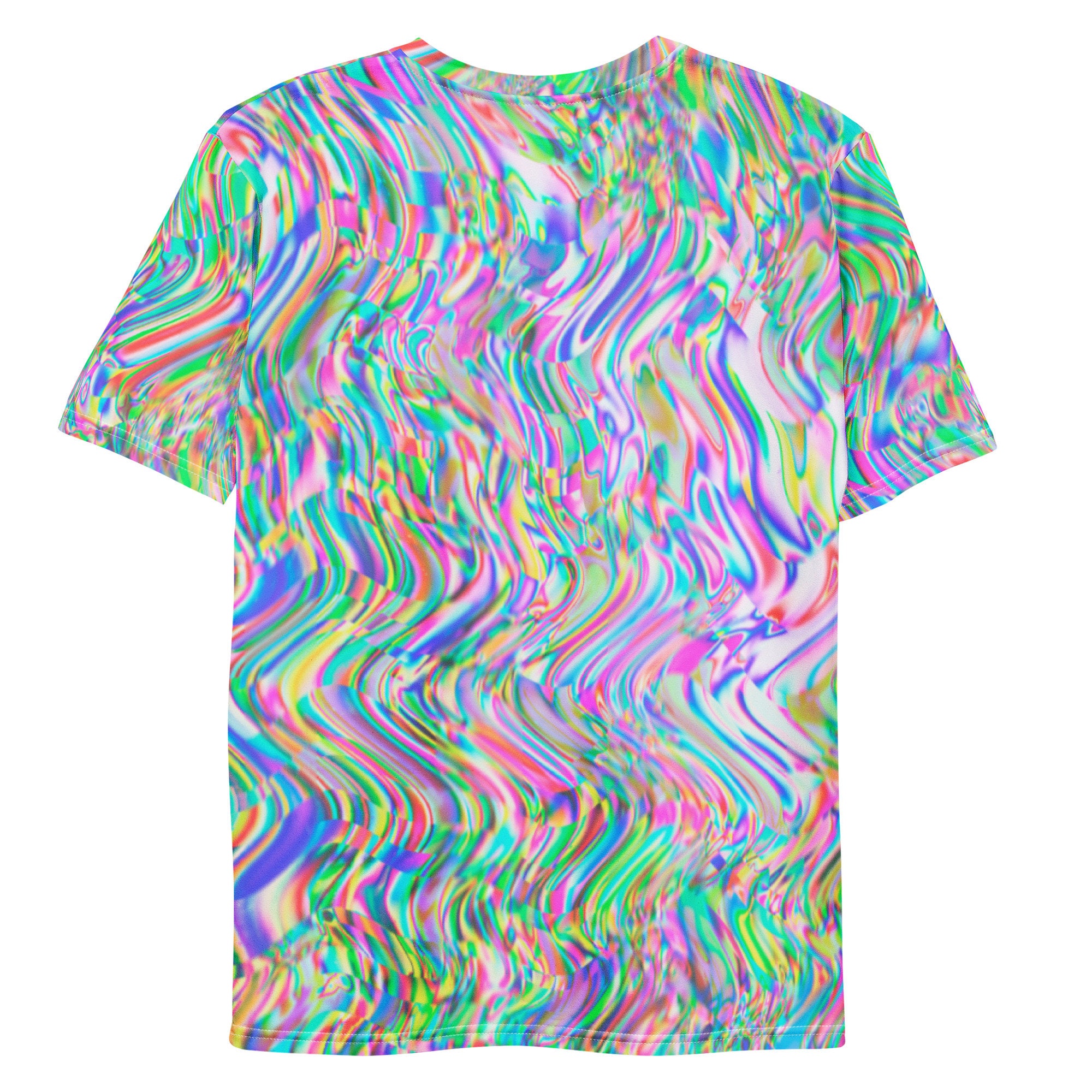 3D  Shirt - Glitch Wave