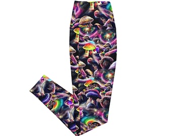 Leggings - Space Mushroom