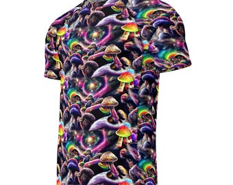 Stretchy Tee - Space Mushroom