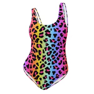 Bodysuit - Rainbow Leopard