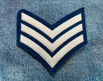 Écusson de grade militaire vintage