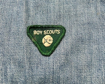 Parche de tela bordado vintage "Boy Scouts"