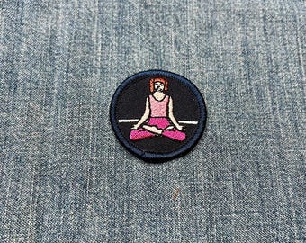 Vintage Girl Scouts Embroidered Cloth Patch