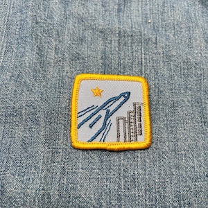 Vintage Girl Guides Embroidered Cloth Patch