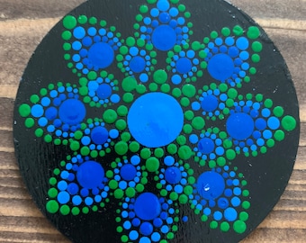 Hanging decoration, mandala dot art