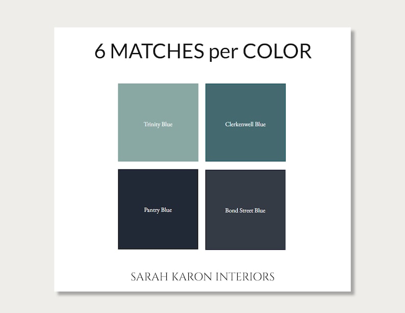 Devol Paint Colors Matched to Sherwinwilliams, Benjamin Moore, Devol