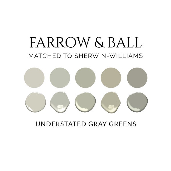 French Grey Farrow and Ball Etsy