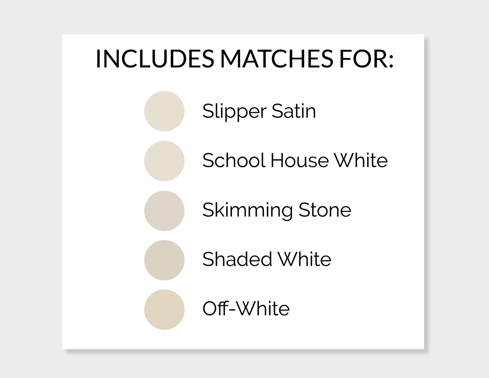 Farrow & Ball Matched to Sherwin Williams Farrow Ball Dupes Etsy