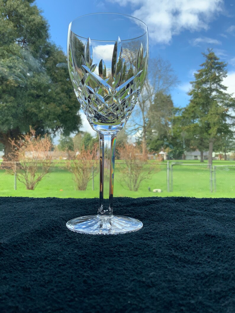 Waterford Crystal Wine Glasses Pattern Araglin. Discontinued Etsy
