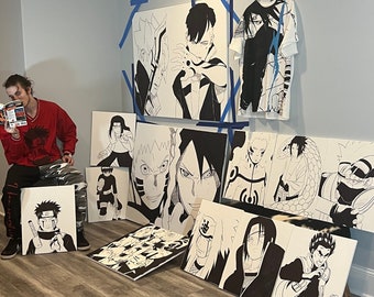 Custom Anime Canvas