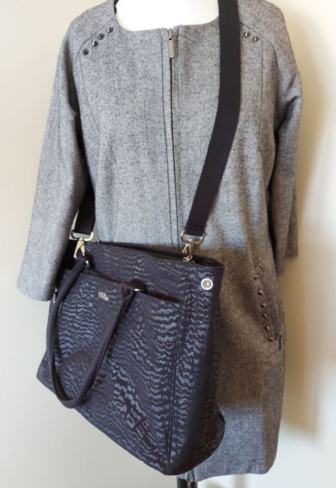 Kipling Artego Black Luxury Computer/office Bag Tote Style Etsy