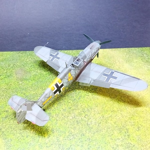 Built to order Messerschmitt Bf 109 F4 1/48 scale pro built model, plastic model, professionally built model, airbrushed and weathered