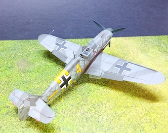 Hasegawa 1:48 Messerschmitt Bf109 E-4/7 WWII German Fighter Plane Model Kit#J002
