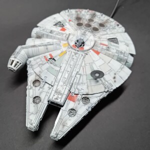 Built to order 1/144 scale Millenium Falcon.