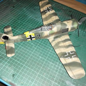 Built to order Focke Wulf Fw190 A8 1/ 48 scale pro built model, plastic model, professionally built model, airbrushed and weathered