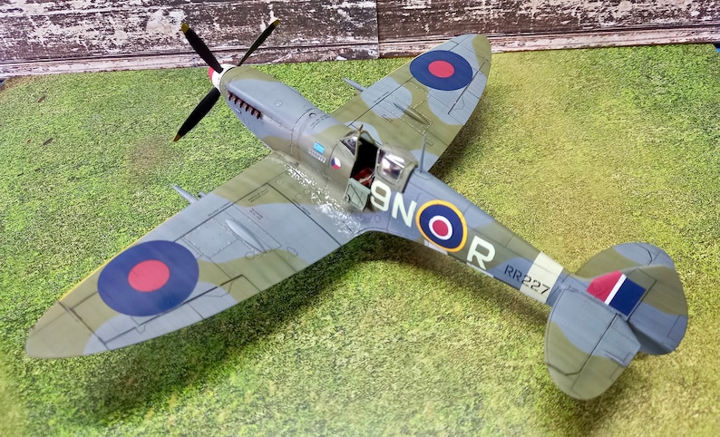 Built to Order Supermarine Spitfire MK XVI 1/48 Scale Pro Built Model ...