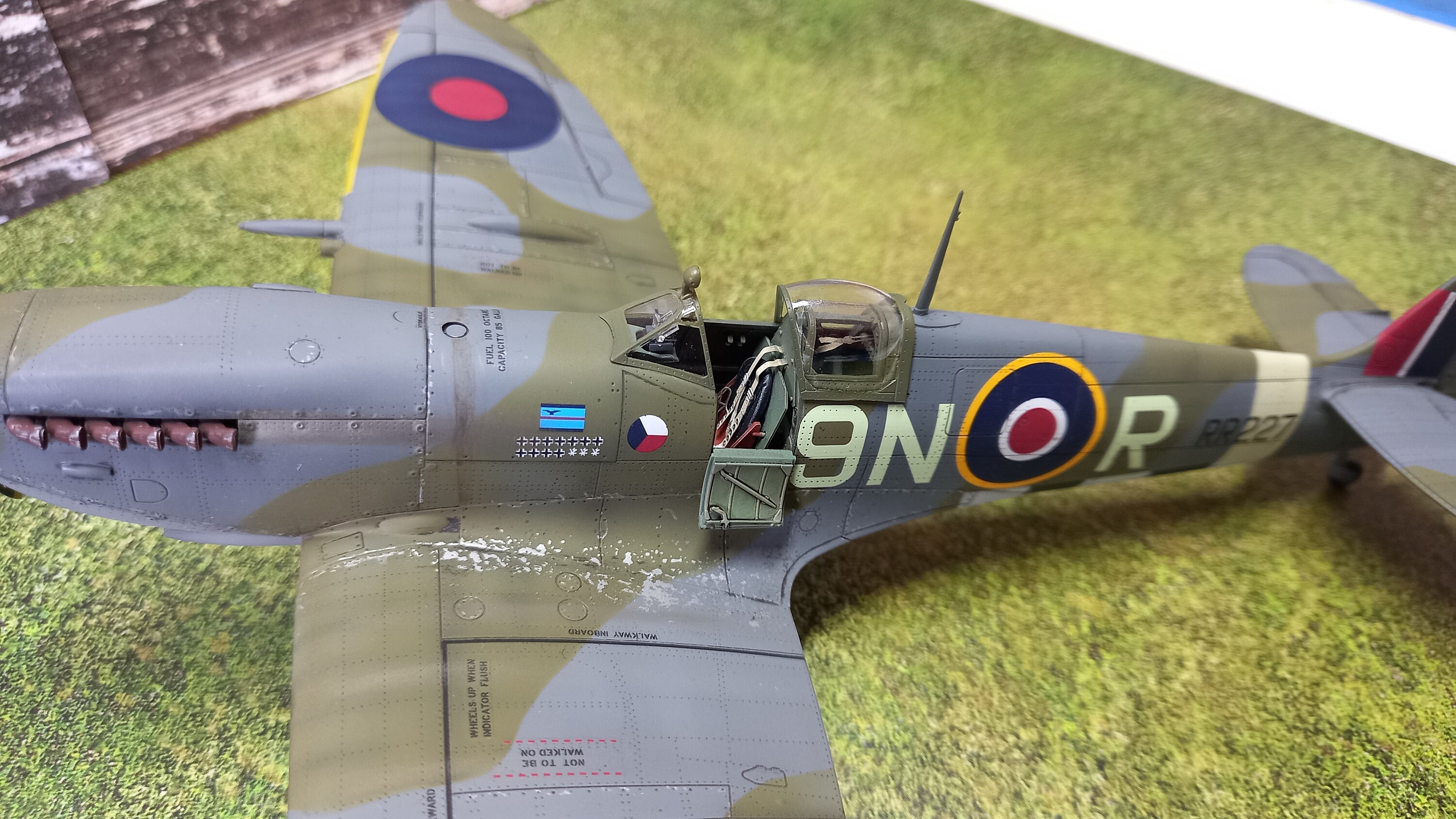 Built to Order Supermarine Spitfire MK XVI 1/48 Scale Pro Built Model ...