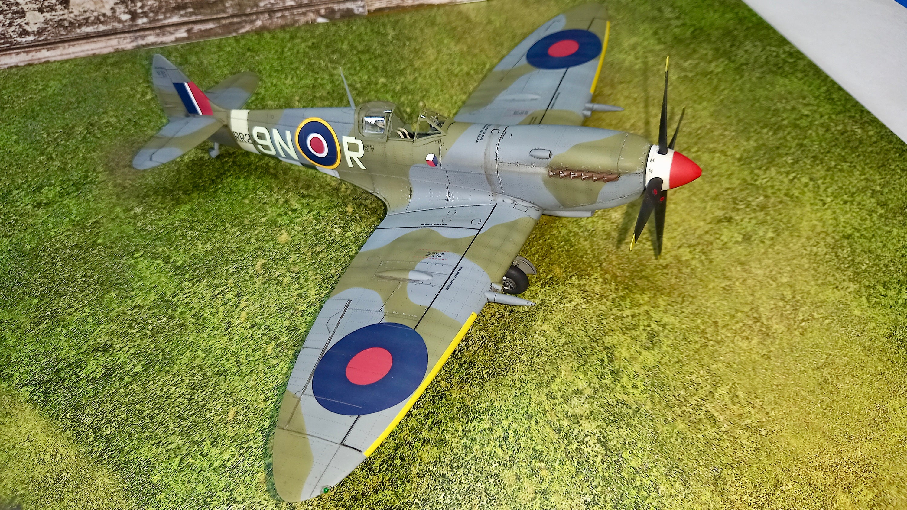 Built to Order Supermarine Spitfire MK XVI 1/48 Scale Pro Built Model ...