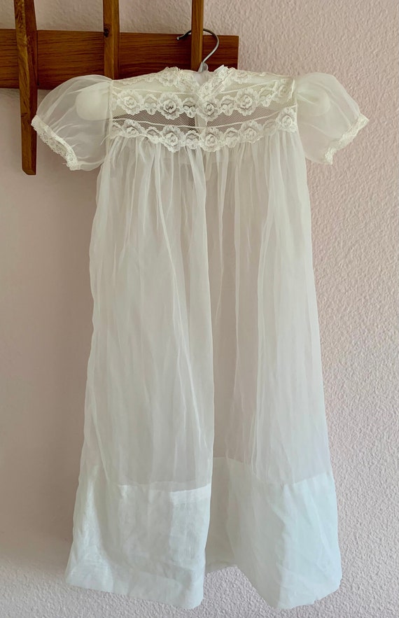 Vintage 1900s Organza Dress