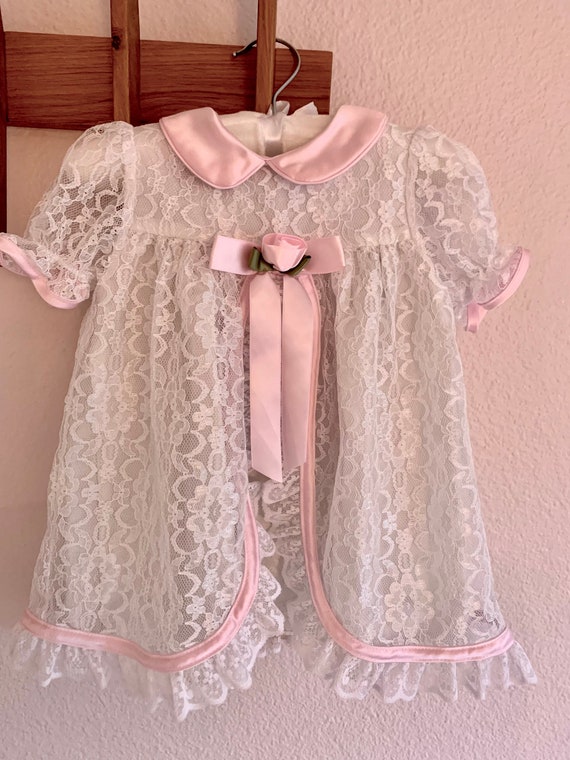 Infant vintage lace dress hotsell