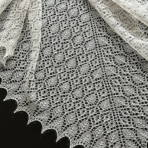 Made to Order -Knitted wedding mohair shawl, Ivory mohair wrap, Bridal wrap, Ivory mohair scarf, Wedding shawls and wraps