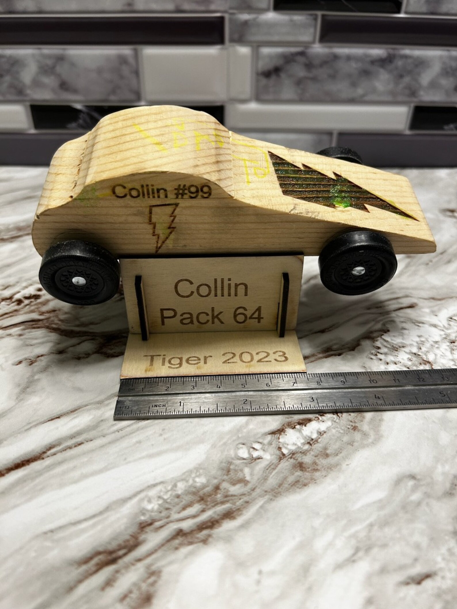 Pinewood Derby Stands qty 15 Etsy