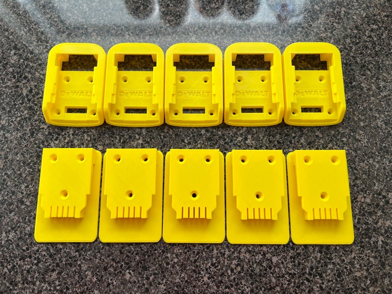 Dewalt Tool and Battery Holders Etsy