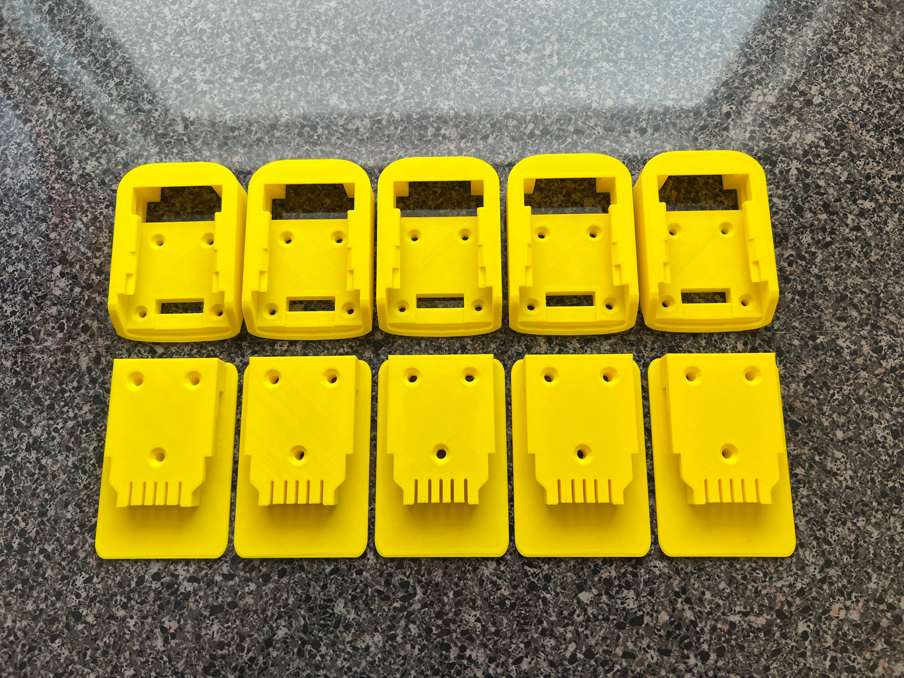 20v tool and battery hangers