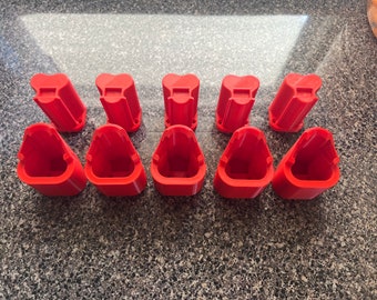 Milwaukee M12 battery and tool hangers (10 pack)