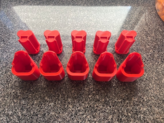 Milwaukee M12 battery and tool hangers (10 pack)
