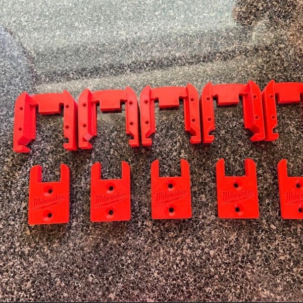 Milwaukee m18 tool and battery holders