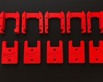 Milwaukee m18 tool and battery holders