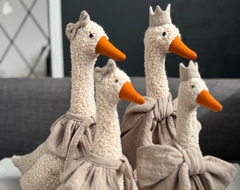 Nursery decoration handmade Geese