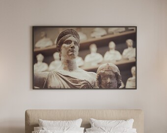 Stoned Face Sculpture Florence Italy tuscany photography print download digital photo wall art home office game room decor travel nature