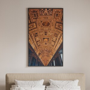 Infinito salón de mapas Vaticano Roma Italia fotografía impresión descargar fotos digitales impresiones pared arte oficina en casa decoración de la guardería naturaleza de viaje