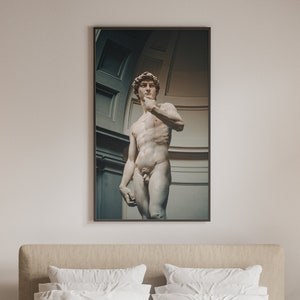 The Statue of David Florence Italy b photography print download digital photo prints wall art home office nursery decor travel nature