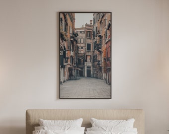 Picturesque Alley Venice Italy aged perfect photography print download digital photo prints wall art home office nursery decor travel nature