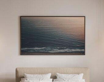 Strands beach Sunset drone Laguna California photography print download digital photo wall art home office nursery decor travel nature