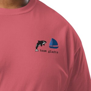 Team Gladis Orca Whale Comfort Colors Shirt, Stand with Whales against Boat Intrusion, nautical theme shirt, killer whale shirt, beach shirt