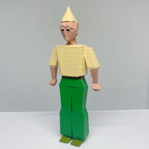 Old School RuneScape Gnome Child 3D-geprint handgeschilderd model (OSRS)