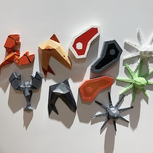 Imanes decorativos para nevera de RuneScape de la vieja escuela, modelo impreso en 3D y pintado a mano (OSRS)