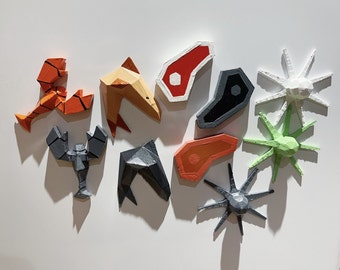 Old School RuneScape decorative fridge magnets 3D Printed Hand-painted Model (OSRS)
