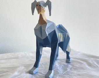 Experimento de la Loba de Runescape de la vieja escuela: modelo impreso en 3D y pintado a mano (OSRS)