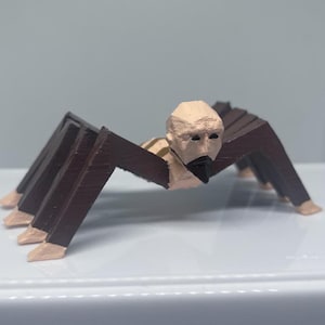 Experimento de Spider-Man de Runescape de la vieja escuela, modelo impreso en 3D y pintado a mano (OSRS)